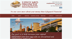 Desktop Screenshot of lifeguardfinancial.com